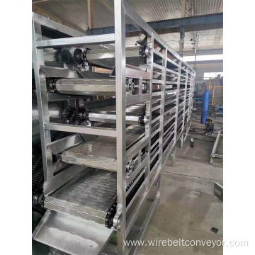 Stainless steel Wire Mesh Belt Conveyor